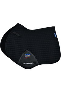 2025 Weatherbeeta Prime Air-Tec Jump Shaped Saddle Pad 1028251 - Black